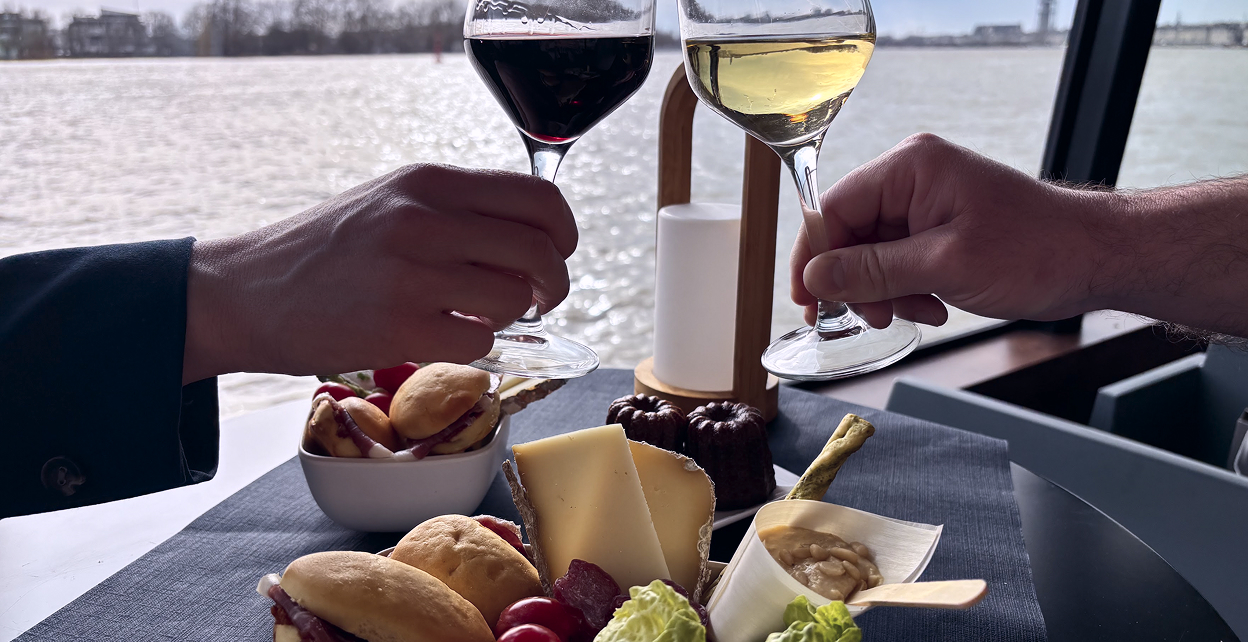 Apéritif bordeaux garonne