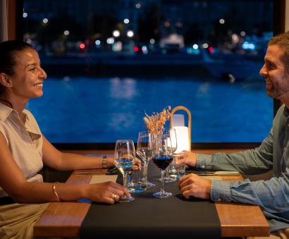 Dîner sur la Garonne