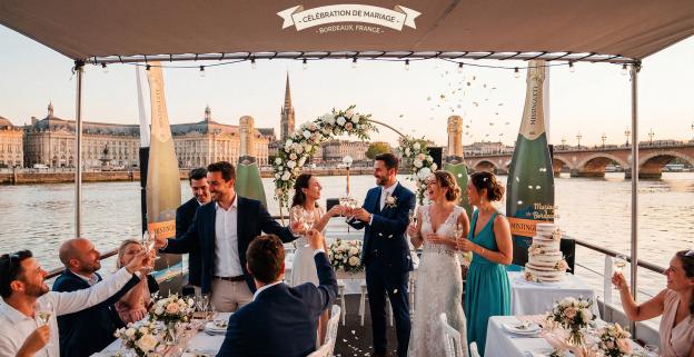 Mariage Garonne Bordeaux