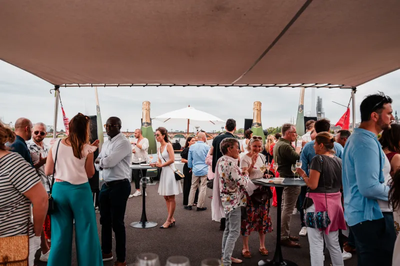 Soirée sur Les Bateaux Bordelais