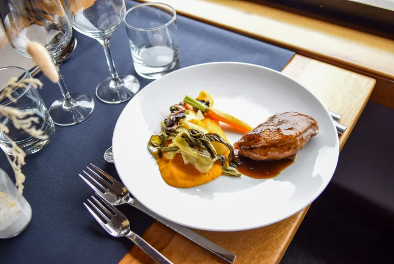 Exemple de plat du menu Garonne