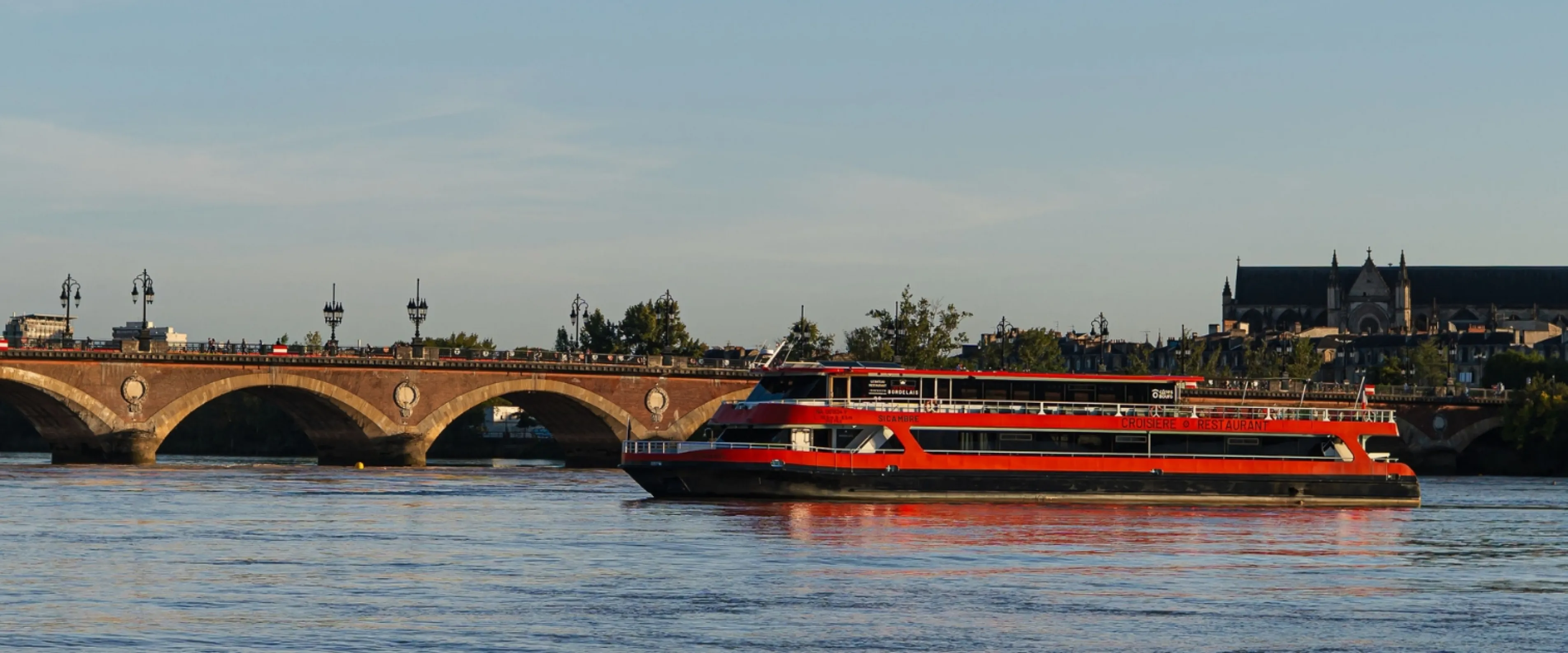 Croisière pont de pierre Bordeaux