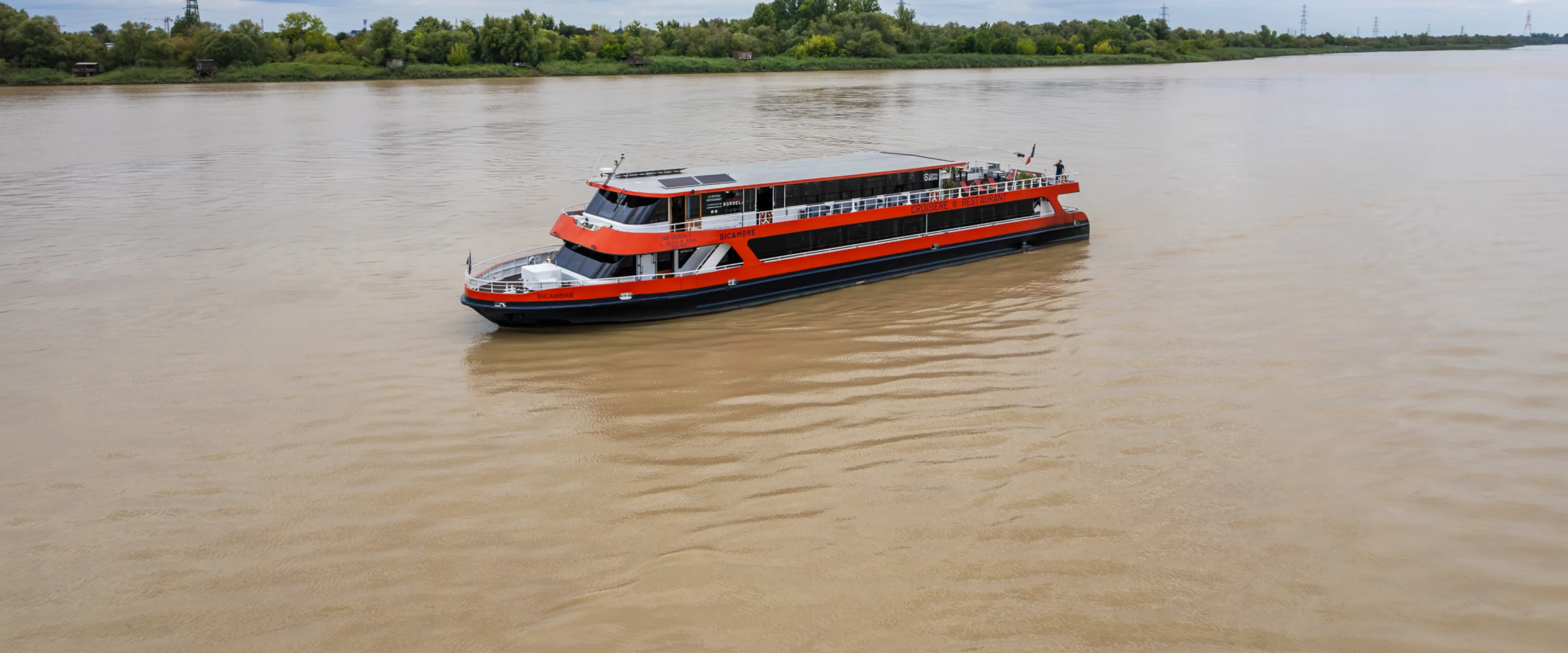 Croisière restaurant Bec d'Ambès